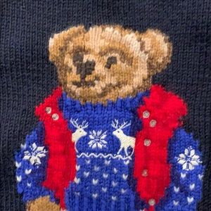Polo Ralph Lauren Toddlers Polo Bear Sweater